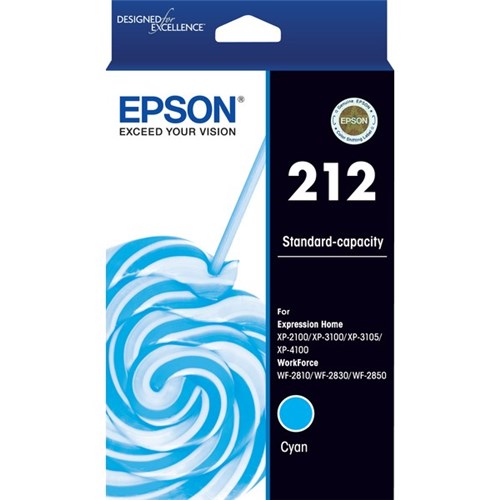 Epson 212 Cyan Ink Cartridge