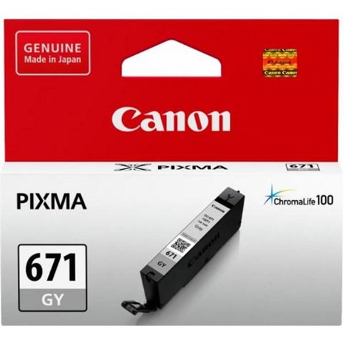 Canon CLI-671GY Grey Ink Cartridge