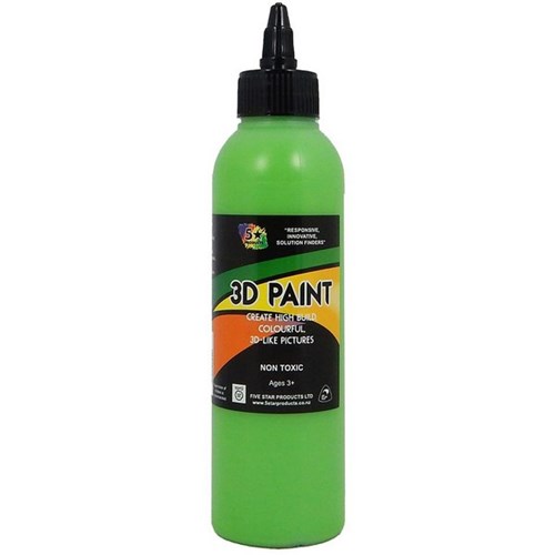 Five Star 3D Paint 250ml Green