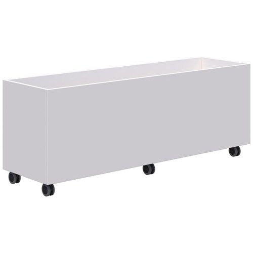 Fiord Mobile Planter 1600x600mm White