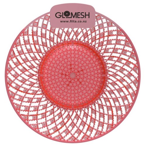 Glomesh Spiral Biological Anti Splash Urinal Screen Mango