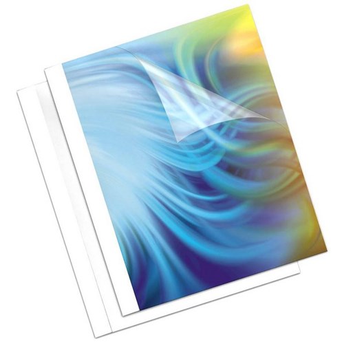 Fellowes Thermal Binding Covers 20mm A4 White, Pack of 50