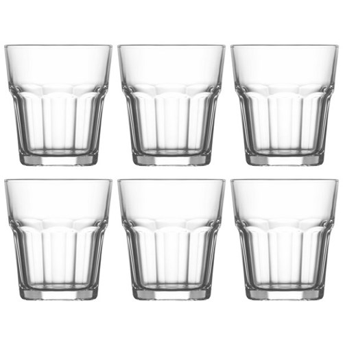 Lav Aras Glass Tumbler 305ml, Box of 6