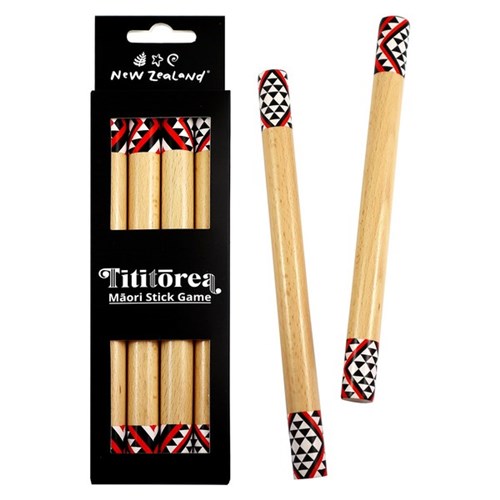 New Zealand Ti Rakau Stick Game Set