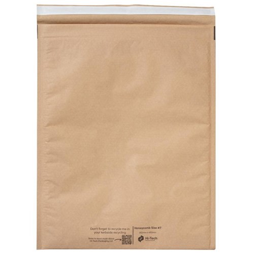 Honeycomb Paper Padded Mailer Size 7 362x483mm, Carton of 50
