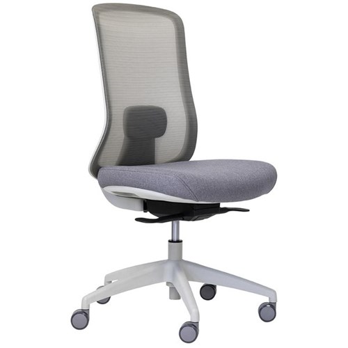 Buro Elan Chair Mesh Back Seat Slide Unassembled Grey 