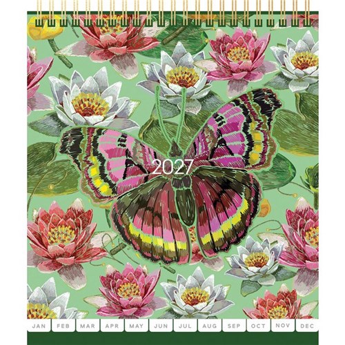 CALENDAR DESK COLLINS MONTH TO VIEW BEAUTIFUL BLOOMS 2027