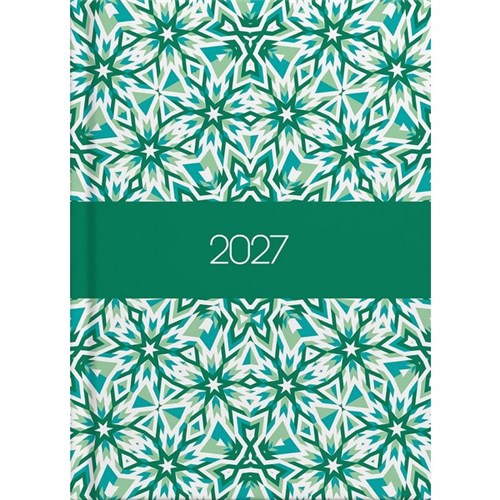 DIARY COLLINS A51 DAY PER PAGE KALEIDOSCOPE ASSORTED 2027