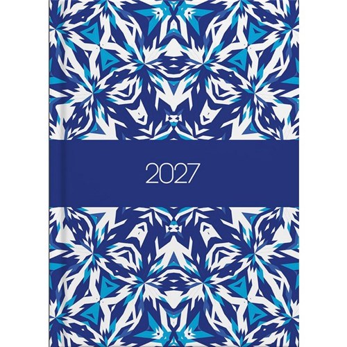 DIARY COLLINS A51 DAY PER PAGE KALEIDOSCOPE ASSORTED 2027