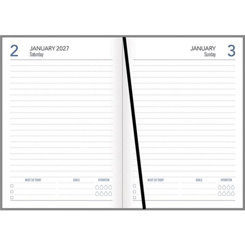 DIARY COLLINS A51 DAY PER PAGE KALEIDOSCOPE ASSORTED 2027