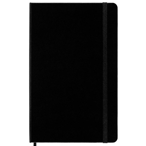 Moleskine Hardcover Notebook Ruled  130x210mm Black 192 Pages