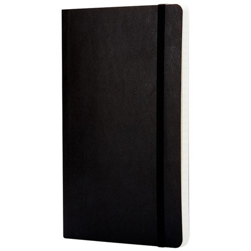 Moleskine Soft Cover Notebook Ruled 130x210mm Black 192 Pages