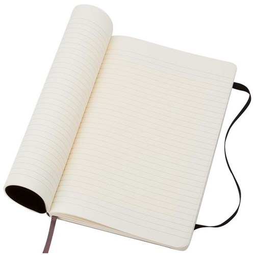 Moleskine Soft Cover Notebook Ruled 130x210mm Black 192 Pages