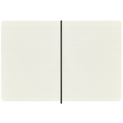 Moleskine Soft Cover Notebook Ruled 190x250mm Black 192 Pages