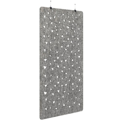 Fiord Acoustic Hanging Screen 1200x2250mm Shard Marble