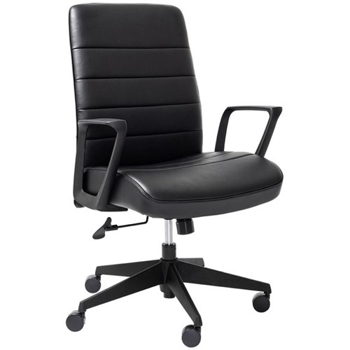 Mondo Plato Executive Chair Unassembled Black