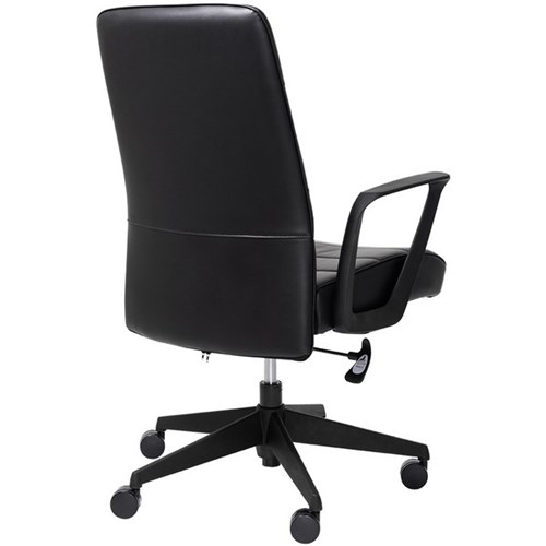 Mondo Plato Executive Chair Unassembled Black