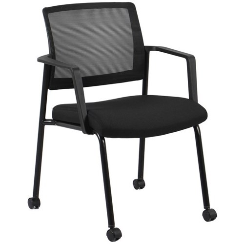 Mondo Molti Visitor Chair Unassembled Black