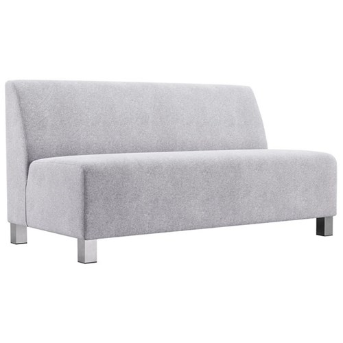Apollo 2.5 Seater Sofa Hawthorn Fabric/Silver