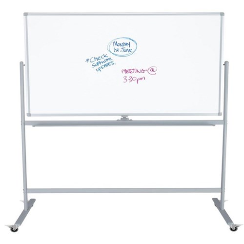 Boyd  Acrylic Pivoting Mobile Whiteboard 1800 x 1200mm