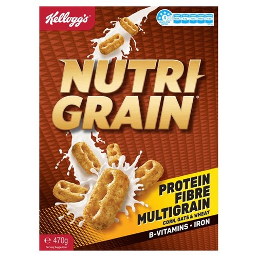 Kellogg's Nutri-Grain Cereal 470g