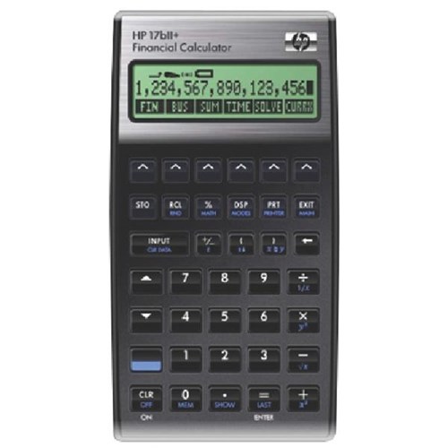 HP 17BII+ Financial Calculator