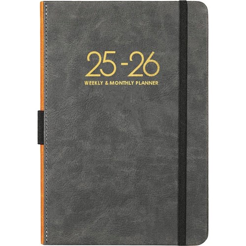 Collins Executive A53A Mid Year Diary A5 Week To View 1 July 2025 to 30 June 2026 Grey