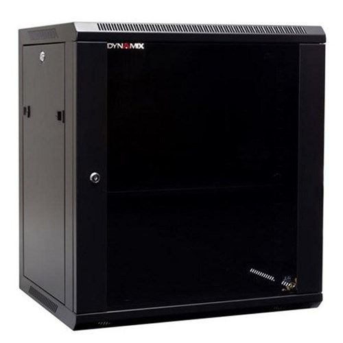Dynamix 12RU Wall Mount Cabinet 450mm Deep Black