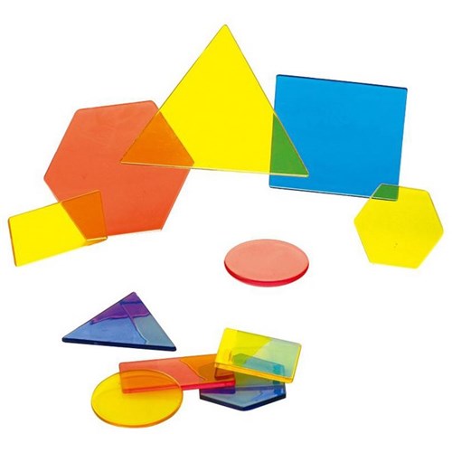 Transparent Attribute Blocks, Set of 30