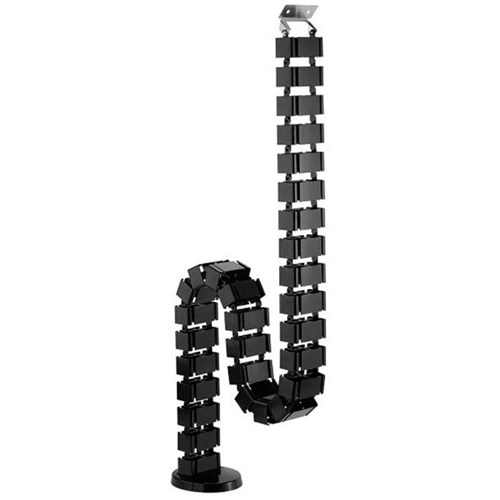 Brateck Deluxe Cable Management Spine Black