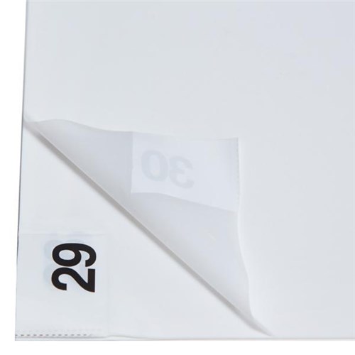 Contact Zone Anti-Static Sheets White, Pack of 30