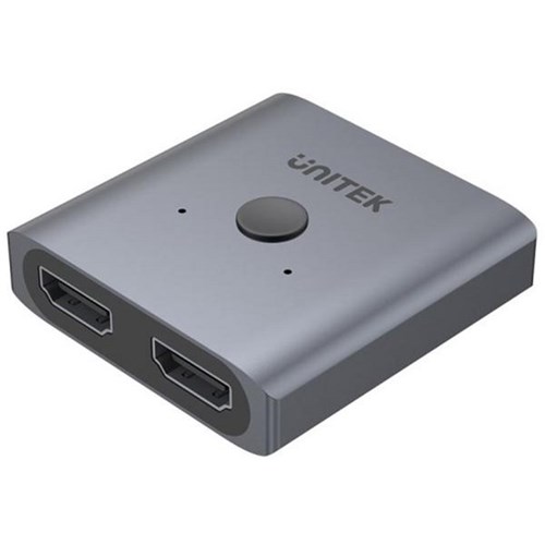Unitek 4K 60Hz UHD HDMI Bi-Directional Switch Grey