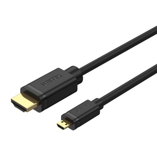 Unitek Micro HDMI Male to HDMI Male Cable 2m