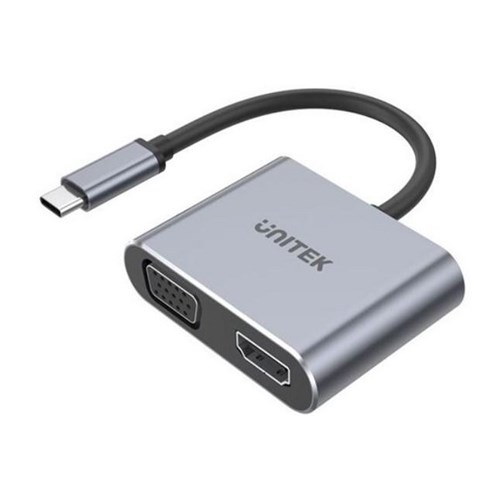 Unitek USB-C to HDMI 2.0 & VGA Adapter