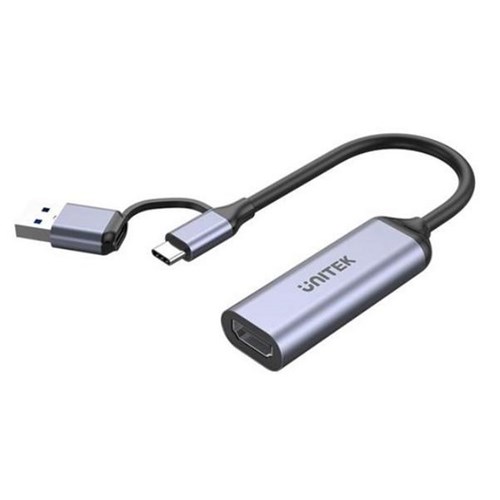 Unitek HDMI to USB-C/USB-A Adapter