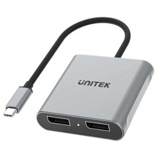 Unitek USB-C to Dual DisplayPort 8K Adapter