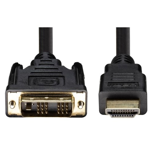 Dynamix High Speed HDMI Male to DVI-D Cable 1m