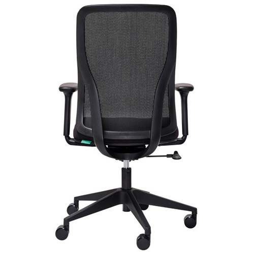 Buro Mondo Riley Height Adjustable Armrests for Buro Mondo Riley Chair Black, Set of 2