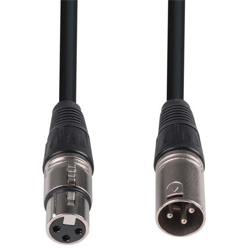 Dynamix XLR 3-Pin Male to Female Balanced Audio Cable 5m