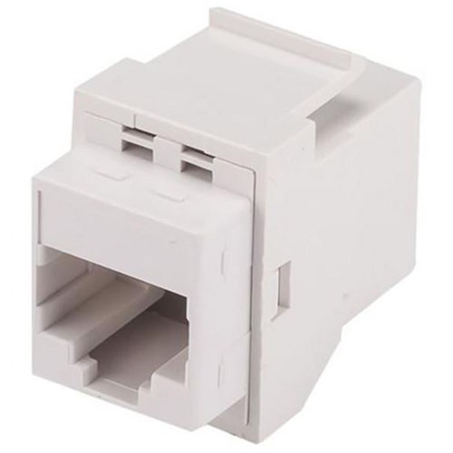 Dynamix Cat6 Rated RJ45 8C 2-Way Joiner White