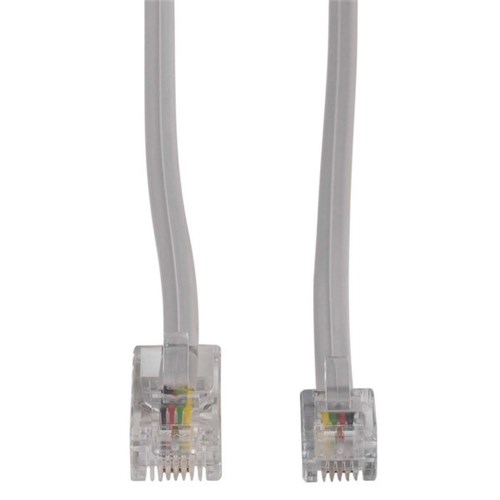 Dynamix RJ12 to RJ45 Phone Cable Grey 5m