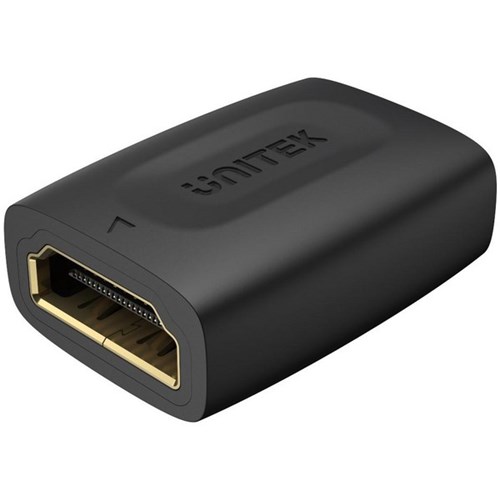 Unitek 4K HDMI Female Coupler with Gold-Plated Connectors