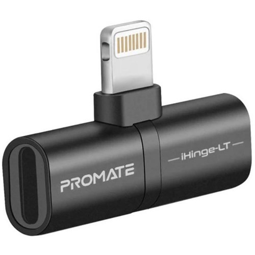 Promate 2-in-1 Audio & Charging Adapter With Lightning Connector