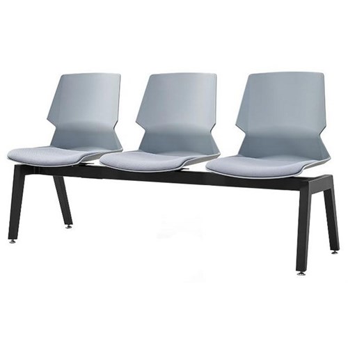Sylex Prism 3 Seat Beam Chair Grey/Grey