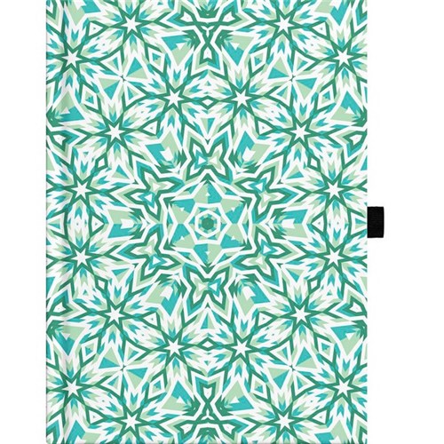 Collins A5 Diary Day Per Page Undated Kaleidoscope Assorted Designs