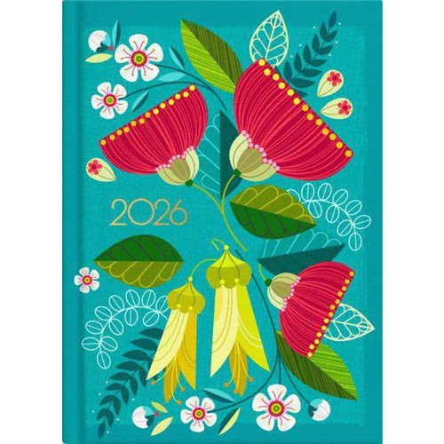 Collins A51 Diary A5 Day Per Page 2026 NZ Artist Assorted Designs