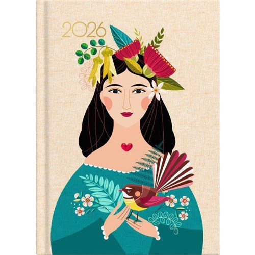 Collins A51 Diary A5 Day Per Page 2026 NZ Artist Assorted Designs