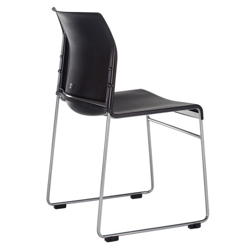 Buro Envy Visitor Chair Black/Silver (Min. Order Qty 4)