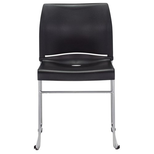 Buro Envy Visitor Chair Black/Silver (Min. Order Qty 4)