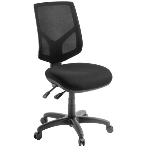 Eden Office Crew 200 Heavy Duty Chair High Mesh Back Black